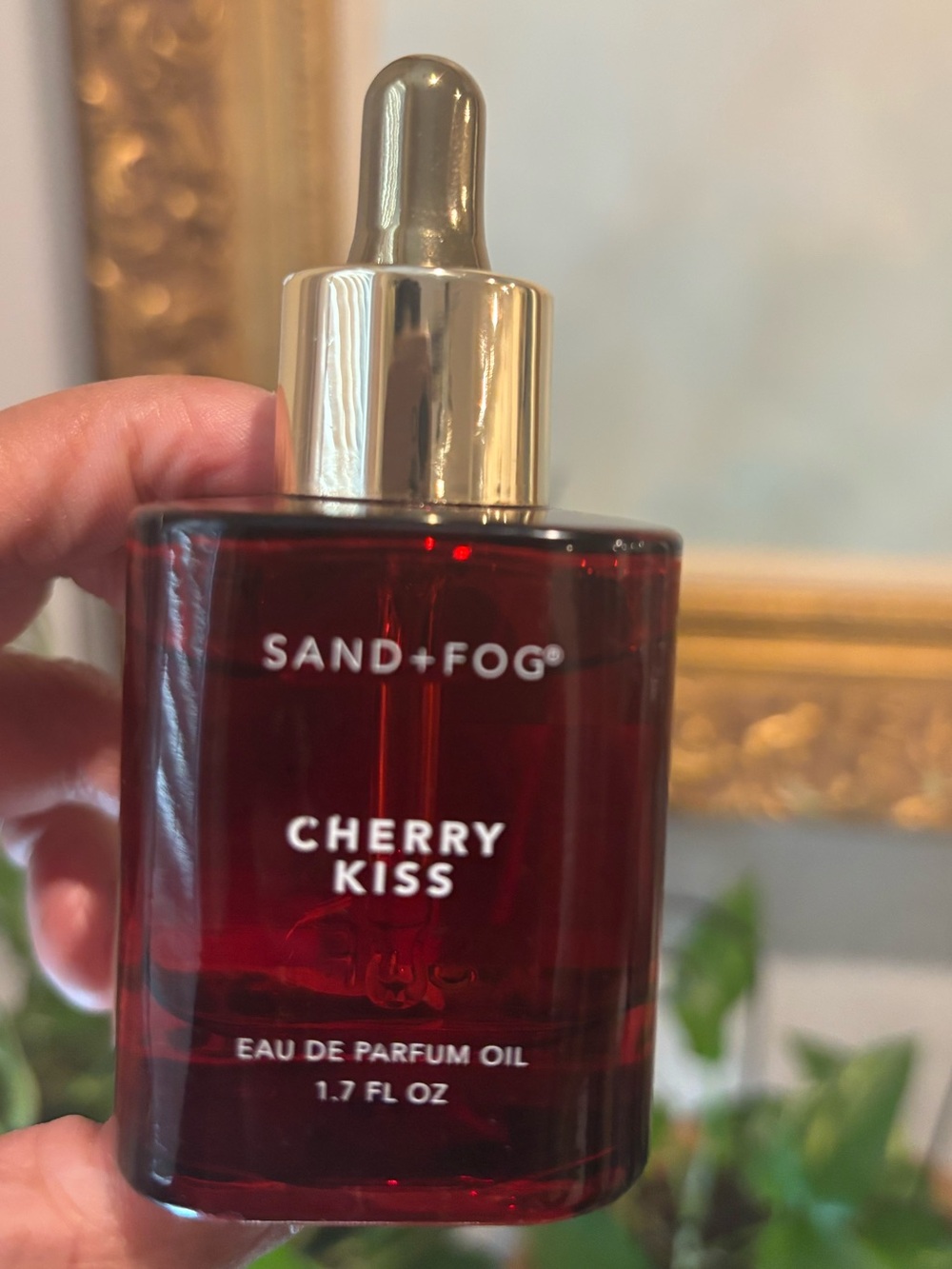 Sand + Fog Cherry Kiss Body Oil — Deep Red